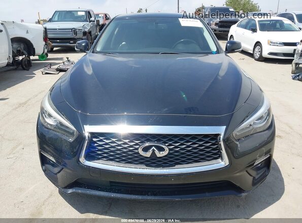 JN1EV7AP8MM707148 2021 INFINITI Q50 Black ხელსაწყოთა პანელის ხედი