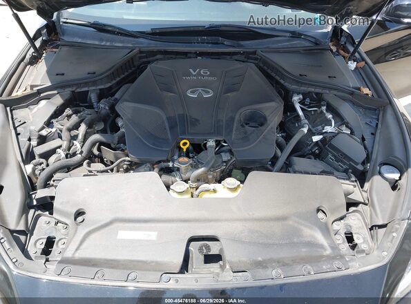 JN1EV7AP8MM707148 2021 INFINITI Q50 Black უკანა ხედი