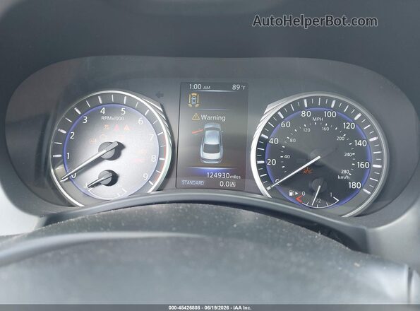 JN1EV7AP9GM306471 2016 INFINITI Q50 White Widok tylnych siedzeń