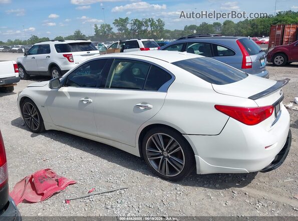 JN1EV7AP9GM306471 2016 INFINITI Q50 White Widok wnętrza 360 stopni