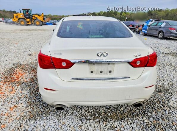 JN1EV7AP9HM733814 2017 INFINITI Q50 White Widok z tyłu