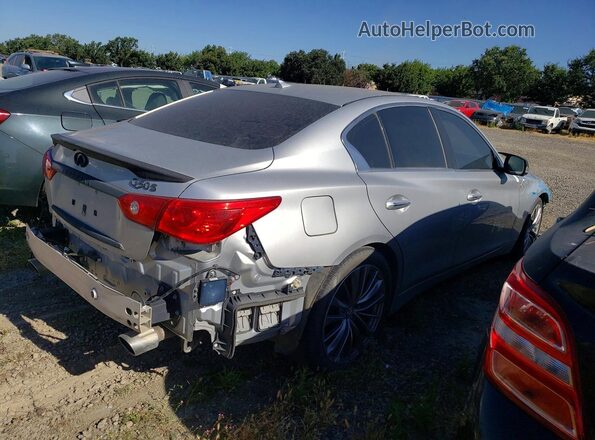 JN1EV7AP9HM736910 2017 INFINITI Q50 Silver 