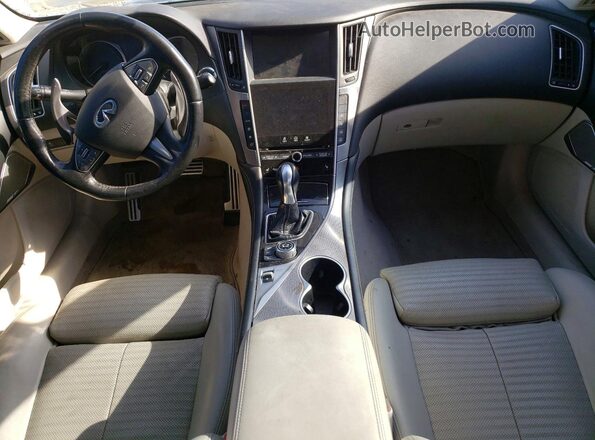 JN1EV7AP9HM736910 2017 INFINITI Q50 Silver 
