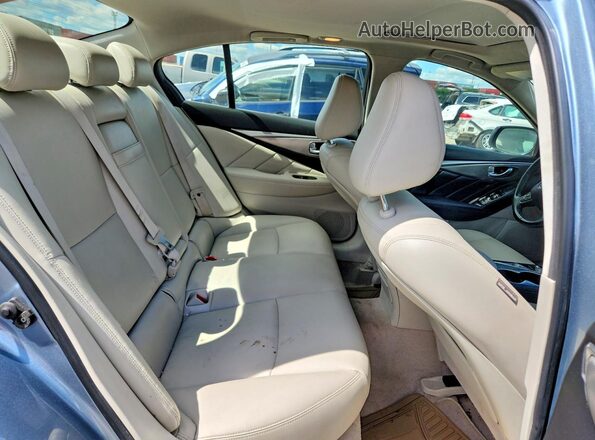 JN1EV7AP9HM742643 2017 INFINITI Q50 Синий 