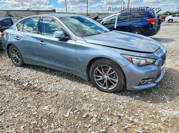 JN1EV7AP9HM742643 2017 INFINITI Q50 Синий 