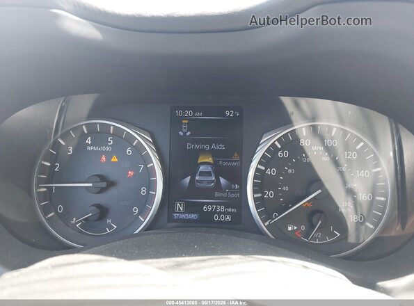 JN1EV7AP9JM351336 2018 INFINITI Q50 Gray Հետևի նստատեղերի տեսք