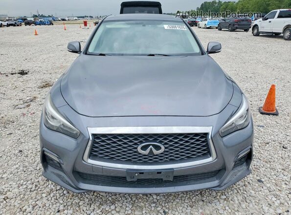 JN1EV7AP9JM356620 2018 INFINITI Q50 Gray Widok z przodu