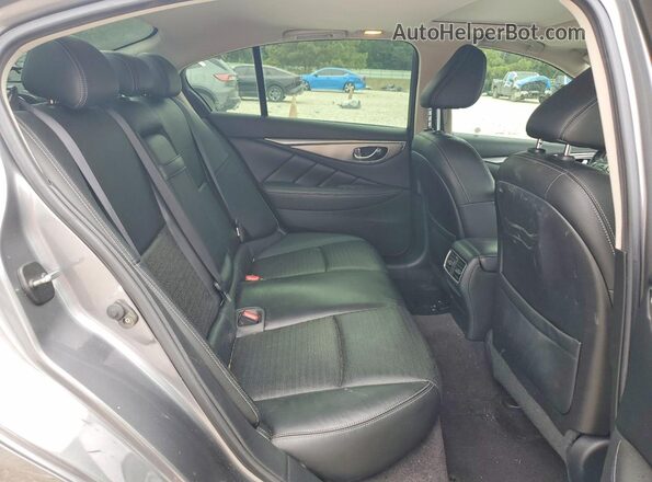 JN1EV7AP9JM356620 2018 INFINITI Q50 Gray Widok tylnych siedzeń