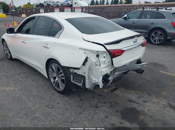 JN1EV7AP9JM364071 2018 INFINITI Q50 White Trasero izquierdo