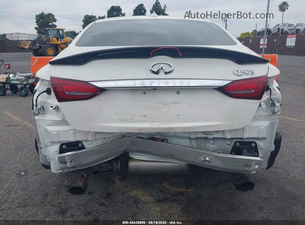 JN1EV7AP9JM364071 2018 INFINITI Q50 White Vista frontal