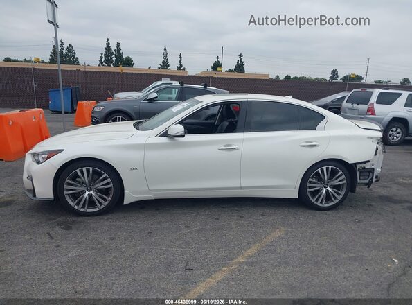 JN1EV7AP9JM364071 2018 INFINITI Q50 White Vista interior de 360 grados