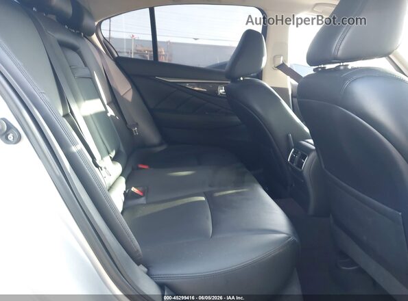 JN1EV7AP9JM365270 2018 INFINITI Q50 Silver Widok naklejki z numerem VIN