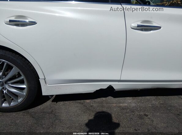 JN1EV7AP9KM513080 2019 INFINITI Q50 White 