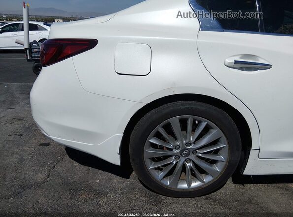 JN1EV7AP9KM513080 2019 INFINITI Q50 White 