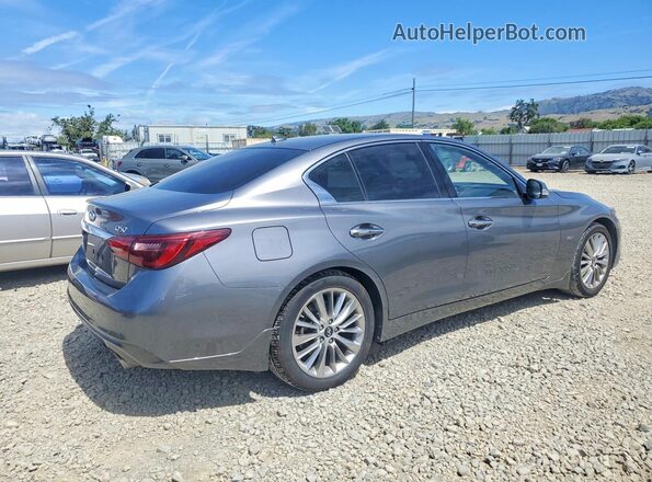 JN1EV7AP9KM518571 2019 INFINITI Q50 Серый Задняя правая четверть