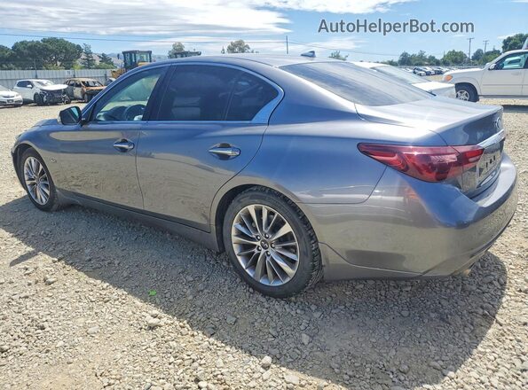 JN1EV7AP9KM518571 2019 INFINITI Q50 Серый Задняя левая четверть