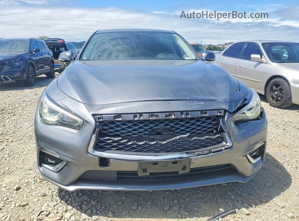 JN1EV7AP9KM518571 2019 INFINITI Q50 Серый Вид спереди
