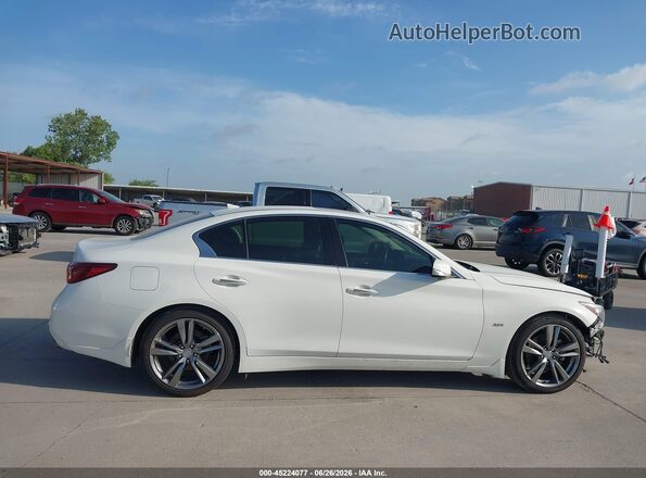 JN1EV7AP9KM541221 2019 INFINITI Q50 White Սալոնի 360 աստիճան տեսք