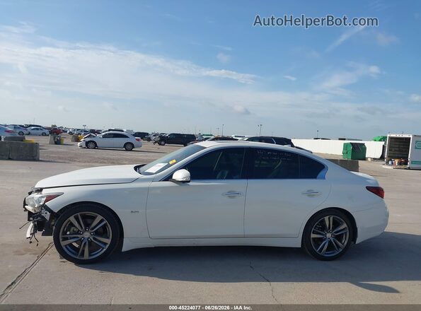 JN1EV7AP9KM541221 2019 INFINITI Q50 White 