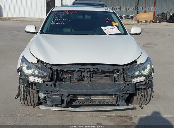JN1EV7AP9KM541221 2019 INFINITI Q50 White Սալոնի հետևի տեսք