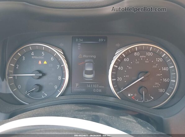 JN1EV7AP9KM541221 2019 INFINITI Q50 White Հետևի նստատեղերի տեսք