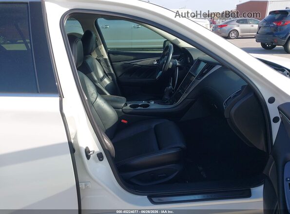 JN1EV7AP9KM541221 2019 INFINITI Q50 White Սալոնի դիմացի տեսք