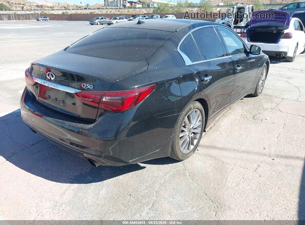 JN1EV7AP9KM542028 2019 INFINITI Q50 Black Հետևի աջ