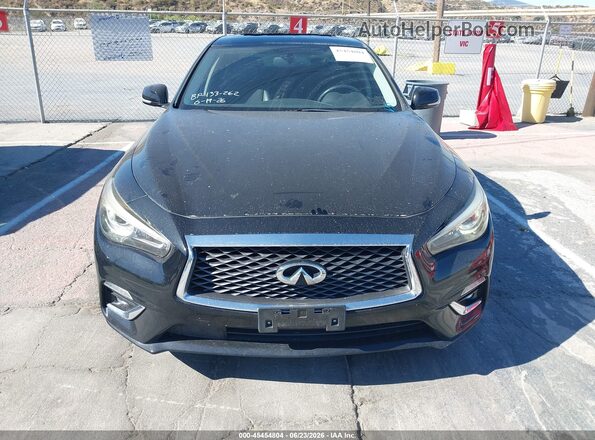 JN1EV7AP9KM542028 2019 INFINITI Q50 Black Սարքավորումների վահանակի տեսք