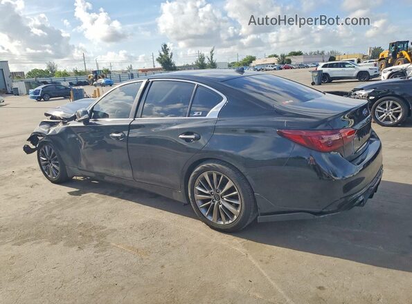 JN1EV7AP9LM201424 2020 INFINITI Q50 Black Trasero izquierdo