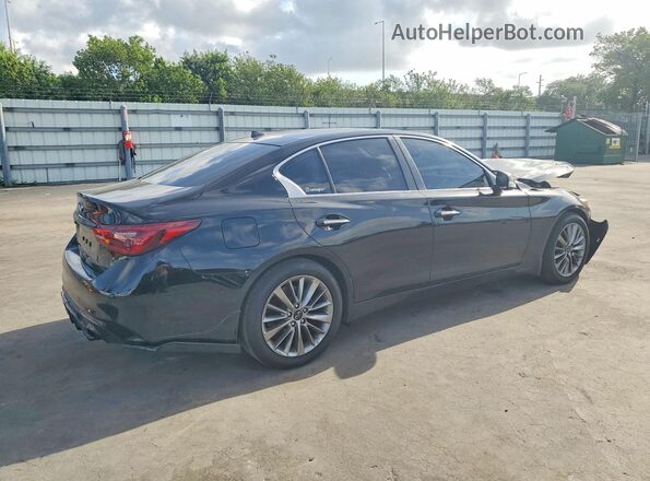 JN1EV7AP9LM201424 2020 INFINITI Q50 Black Trasero derecho