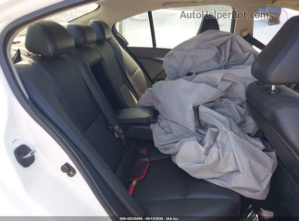 JN1EV7APXGM305586 2016 INFINITI Q50 White Widok naklejki z numerem VIN