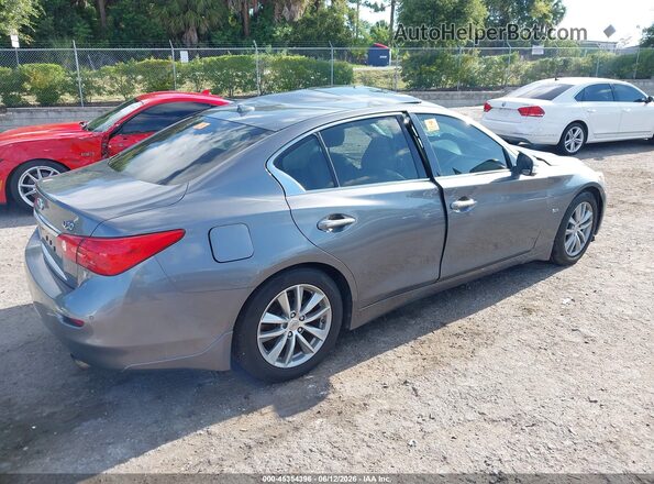 JN1EV7APXHM733756 2017 INFINITI Q50 Gray Tył prawy