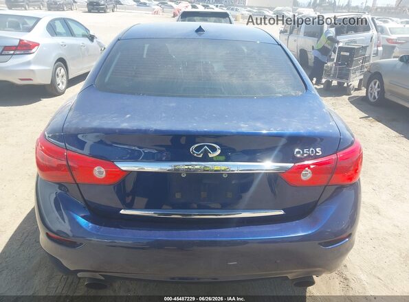JN1EV7APXHM735703 2017 INFINITI Q50 Blue 