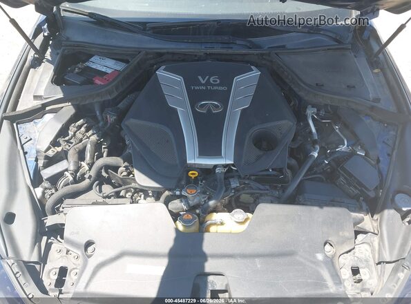 JN1EV7APXHM735703 2017 INFINITI Q50 Blue Вид ззаду