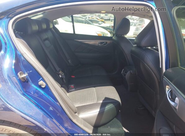 JN1EV7APXHM735703 2017 INFINITI Q50 Blue Вид наклейки з VIN-кодом