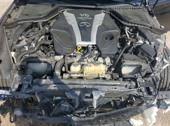 JN1EV7APXHM736057 2017 INFINITI Q50 Black Widok wnętrza z tyłu