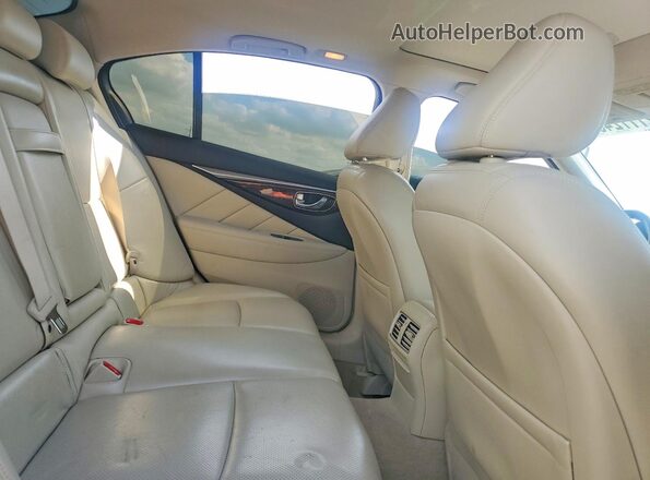 JN1EV7APXHM736057 2017 INFINITI Q50 Black Widok tylnych siedzeń