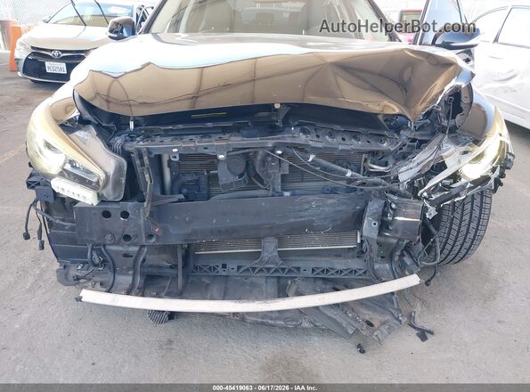 JN1EV7APXJM360546 2018 INFINITI Q50 Black Widok z przodu