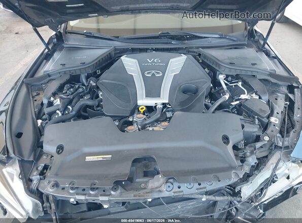 JN1EV7APXJM360546 2018 INFINITI Q50 Black Widok z tyłu