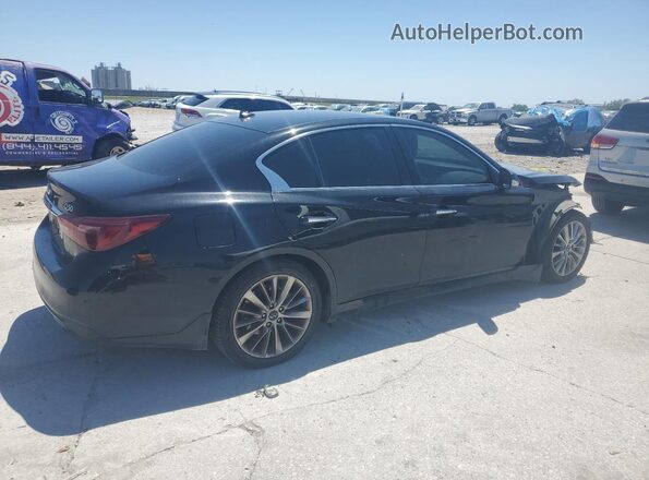 JN1EV7APXKM515310 2019 INFINITI Q50 Black Задня права чверть