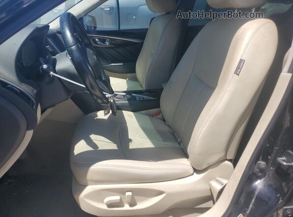 JN1EV7APXKM515310 2019 INFINITI Q50 Black Вид салону спереду