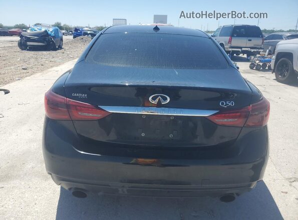 JN1EV7APXKM515310 2019 INFINITI Q50 Black Вид ззаду