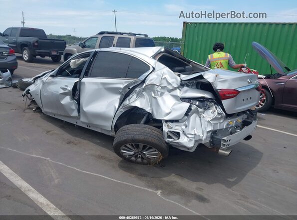JN1EV7APXLM205594 2020 INFINITI Q50 Серебряный Задняя левая четверть