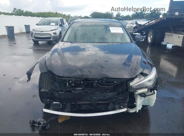 JN1EV7APXMM702436 2021 INFINITI Q50 Black Սալոնի հետևի տեսք