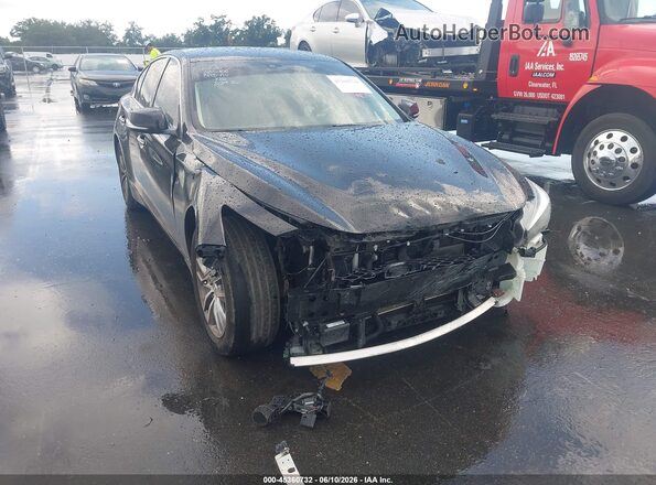 JN1EV7APXMM702436 2021 INFINITI Q50 Black Դիմացի տեսք