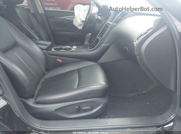 JN1EV7APXMM702436 2021 INFINITI Q50 Black Սալոնի դիմացի տեսք