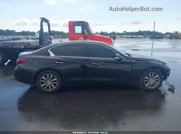 JN1EV7APXMM702436 2021 INFINITI Q50 Black Սալոնի 360 աստիճան տեսք