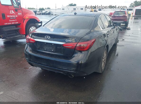 JN1EV7APXMM702436 2021 INFINITI Q50 Black Հետևի աջ