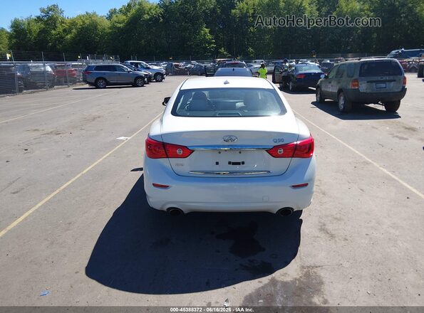 JN1EV7AR0GM341286 2016 INFINITI Q50 White 