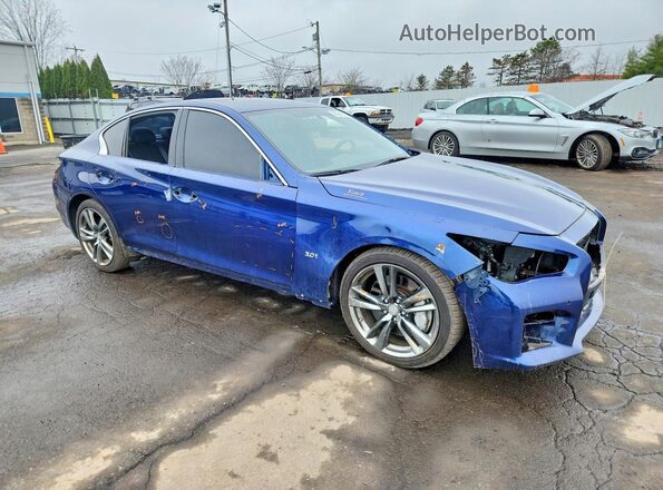 JN1EV7AR0HM835942 2017 INFINITI Q50 Blue 